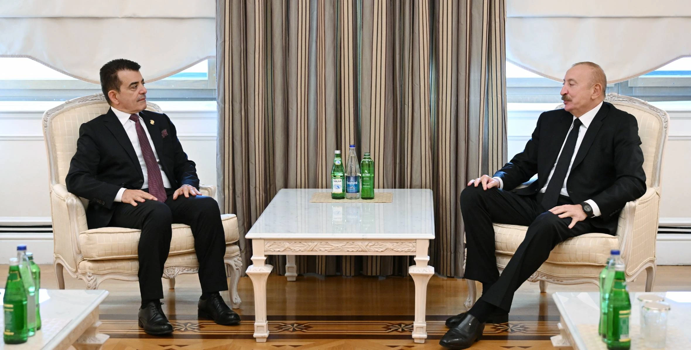 İlham Əliyev ICESCO-nun Baş direktorunu qəbul edib