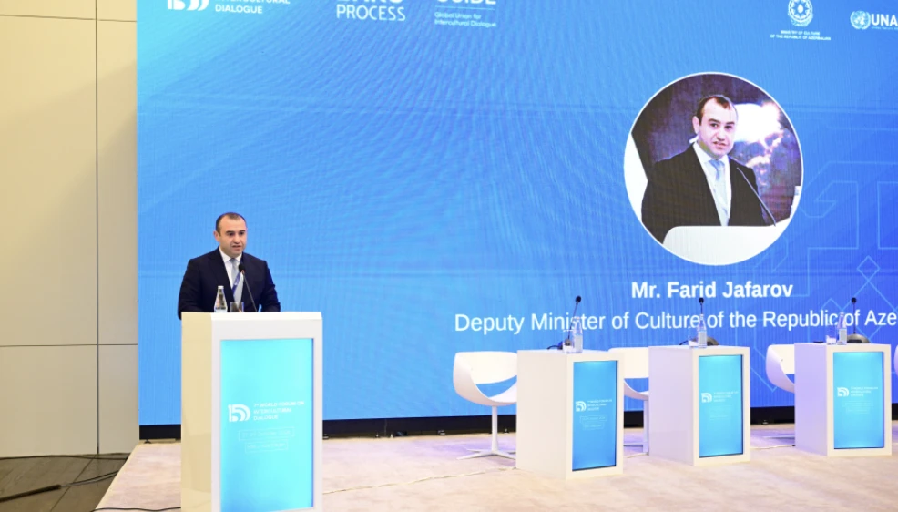 Bakıda keçirilən forumda Azərbaycanın mədəni irsin qorunmasına və sülhün təşviqinə töhfələri vurğulanıb