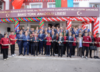Elm və təhsil naziri Bakı Türk Anadolu Liseyinin yeni binasının açılış mərasimində iştirak edib