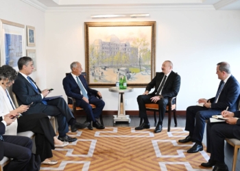 İlham Əliyev Nyu-Yorkda Portuqaliya Prezidenti ilə görüşüb