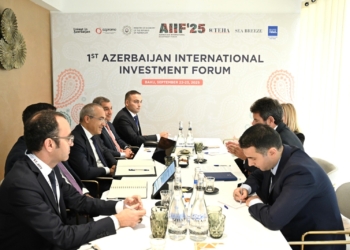 Avropa Yenidənqurma və İnkişaf Bankının Qafqaz üzrə regional direktoru ilə görüş keçirilib