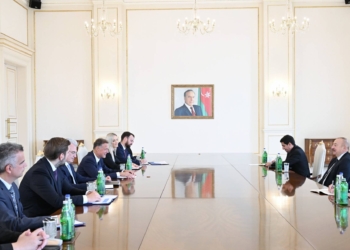 İlham Əliyev Xorvatiya parlamentinin nümayəndə heyətini qəbul edib