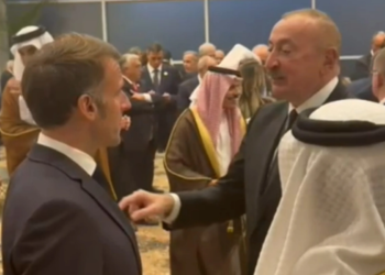 İlham Əliyev Bəhreyn və Fransa liderləri ilə görüşdü