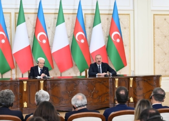 Azərbaycan və İtaliya prezidentləri mətbuata bəyanatlarla çıxış ediblər