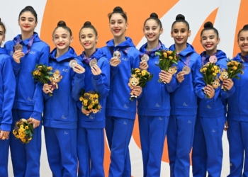 Azərbaycan bədii gimnastları gümüş və bürünc medal qazandı