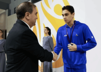 Süleyman İsmayılzadə III MDB Oyunlarında gümüş medal qazandı