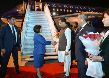 Milli Məclisin sədri Sahibə Qafarova Pakistan İslam Respublikasına işgüzar səfərə gəlib