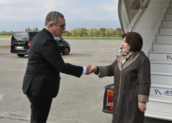 Milli Məclisin sədri Sahibə Qafarova İsveçrə Konfederasiyasına işgüzar səfərə gəlib