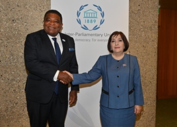 Milli Məclisin sədri Sahibə Qafarova PAİ-nin baş katibi ilə görüşüb