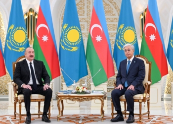 İlham Əliyevin Qazaxıstan Prezidenti Kasım-Jomart Tokayev ilə təkbətək görüşü olub