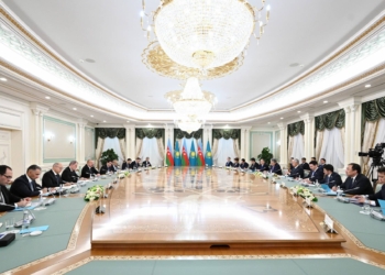 Astanada Azərbaycan-Qazaxıstan Ali Dövlətlərarası Şuranın ikinci iclası keçirilib