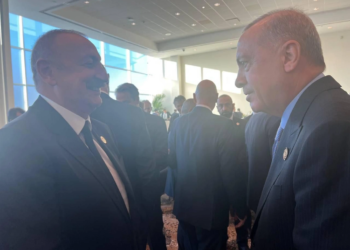 İlham Əliyev və Rəcəb Tayyib Ərdoğan Yaxın Şərq Sülh Sammitində görüşdülər