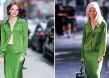 Emma Stoun Qvinet Peltrounun 90-cı illərin “Böyük Gözləntilər” obrzında