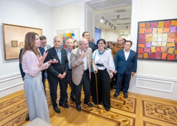 Azərbaycan Milli İncəsənət Muzeyində Əməkdar rəssam Arif Ələsgərovun “Köhnə bakılı: həsrət və duyğular” adlı fərdi sərgisi açılıb