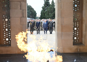 Türkiyə Milli Müdafiə Universitetinin nümayəndə heyəti ölkəmizdə səfərdədir