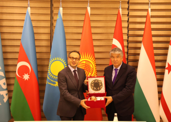 TÜRKSOY-un Baş katibi TÜRKPA Beynəlxalq Katibliyini ziyarət edib