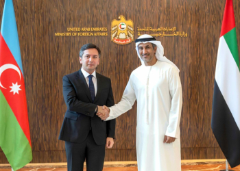 Yalçın Rəfiyev BƏƏ naziri ilə