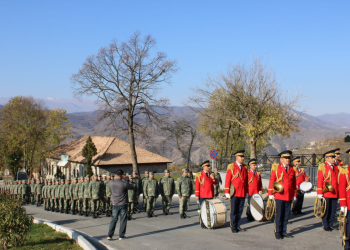 Laçında Zəfər yürüşü keçirilib