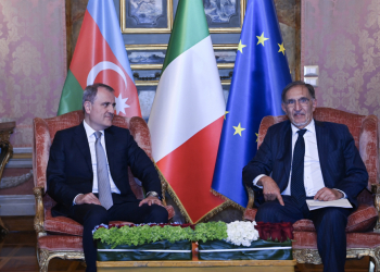 Ceyhun Bayramov İtaliya Senatının sədri ilə görüşüb