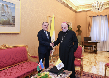 Ceyhun Bayramov Riçard Qallagerlə görüşüb