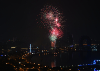 Bakıda Zəfər Günü münasibətilə keçirilən konsert möhtəşəm atəşfəşanlıqla başa çatıb
