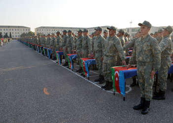 Azərbaycan Ordusunda andiçmə mərasimləri keçirilib
