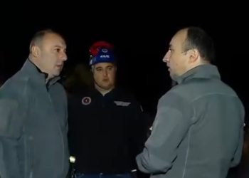 Gürcüstanın daxili işlər naziri təyyarə qəzası baş verən əraziyə gedib