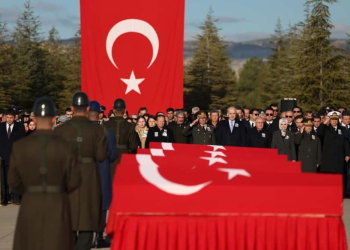 Ankarada hərbçilərə vida mərasimi keçirilib