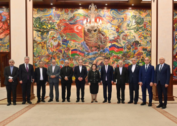 Sahibə Qafarova Seyid Abbas Əraqçi ilə görüşüb