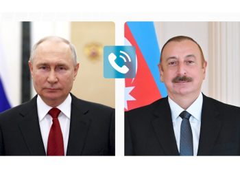 Vladimir Putin İlham Əliyevi təbrik etdi