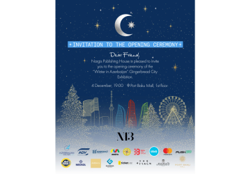 “NARGIS” Nəşriyyat evinin yeni sərgisi açılıb