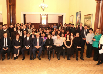 Macarıstanda yaşayan soydaşlarımızla görüş