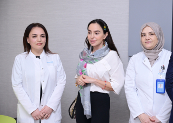 Leyla Əliyeva Liv Bona Dea Hospitalında açılışda