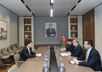 Ceyhun Bayramov Beynəlxalq Mülki Müdafiə Təşkilatının Baş katibi ilə görüşüb