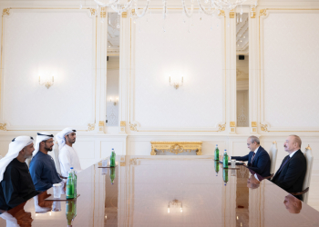 Prezident Birləşmiş Ərəb Əmirliklərinin bir sıra şirkətlərinin rəhbərlərini qəbul edib