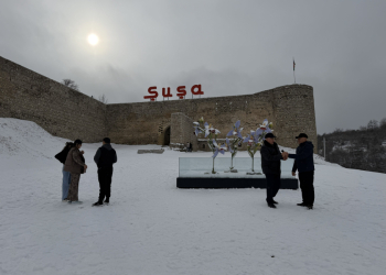 Şuşaya mövsümün ilk qarı yağıb
