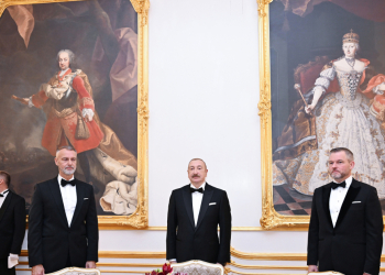 Bratislavada Prezident İlham Əliyevin şərəfinə rəsmi ziyafət verilib