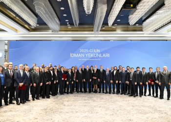 Prezident 2025-ci ilin idman yekunlarına həsr olunan mərasimdə