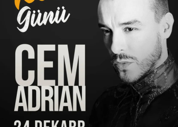 Cem Adrian Bakıda “Sarı gəlin” oxudu