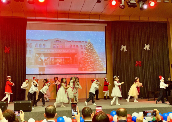 Şuşa məktəbliləri Yeni il bayramını qeyd ediblər