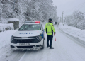 Qarlı hava ilə əlaqədar yollarda təhlükəsizlik tədbirləri gücləndirilib