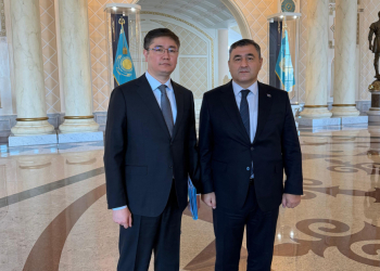 Astanada Azərbaycan–Qazaxıstan münasibətlərinin inkişafı müzakirə olunub