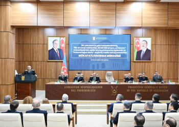 Prokurorluq əməkdaşlarına və media qurumlarına mükafatlar təqdim olunub