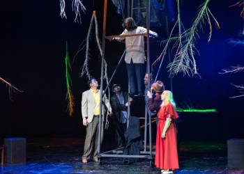 Xalq yazıçısı Kamal Abdullanın “Ruh” əsəri əsasında hazırlanan eyniadlı tamaşa nümayiş olunub