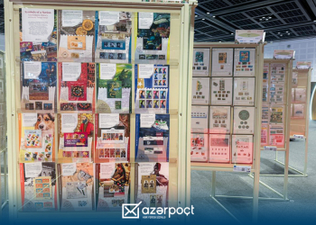 Azərbaycan markaları Dubayda beynəlxalq filateliya sərgisində nümayiş etdirilib