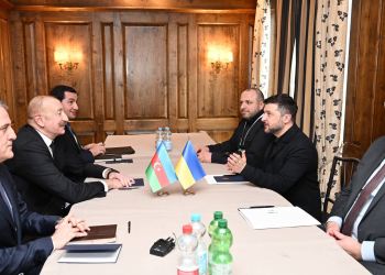 İlham Əliyevin Münxendə Ukrayna Prezidenti Volodimir Zelenski ilə görüşü olubİlham Əliyevin Münxendə Ukrayna Prezidenti Volodimir Zelenski ilə görüşü olub