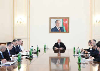 Azərbaycanın yeni rəqəmsal arxitekturası” adlı vahid fəaliyyət planına həsr olunmuş müşavirədə İlham Əliyevin çıxışı