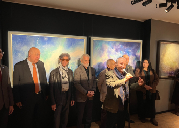 Rəssam Tahir Məmmədovun fərdi rəsm sərgisinin açılışı oldu