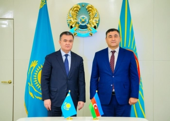 Azərbaycan və Qazaxıstan arasında əməkdaşlığın inkişafı müzakirə olunub