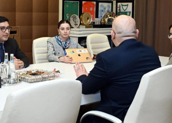 Azərbaycan-Fələstin gənclər və idman əməkdaşlığı müzakirə edilib